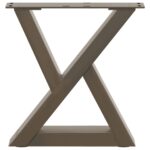 VidaXL Nohy konferenčného stolíka 2 ks Prírodná oceľ 30x(30-31,3) cm – Obrázok 5