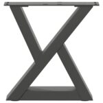 vidaXL Nohy konferenčného stolíka 2 ks antracitové 40x(30-31,3) cm oceľové – Obrázok 5