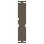 vidaXL Nohy konferenčného stolíka 2 ks, prírodná oceľ, 40 x (30-31,3) cm, oceľ – Obrázok 7