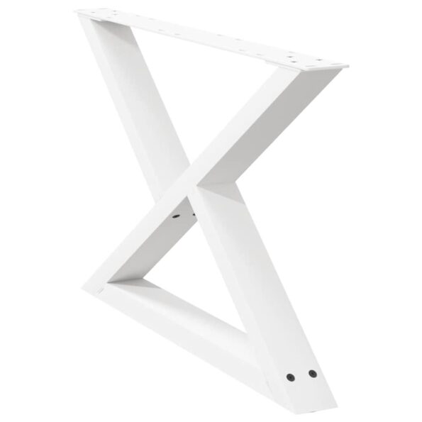 VXL8721102958786_g_en_hd_3.jpg VidaXL Nohy konferenčného stolíka 2 ks Biela 70x(42-43,3) cm Oceľ – Obrázok 4