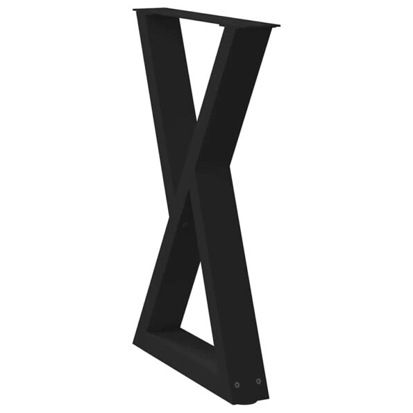 VXL8721102958854_g_en_hd_3.jpg vidaXL Nohy jedálenského stola 2 ks Čierna 60x(72-73,3) cm Oceľ – Obrázok 4