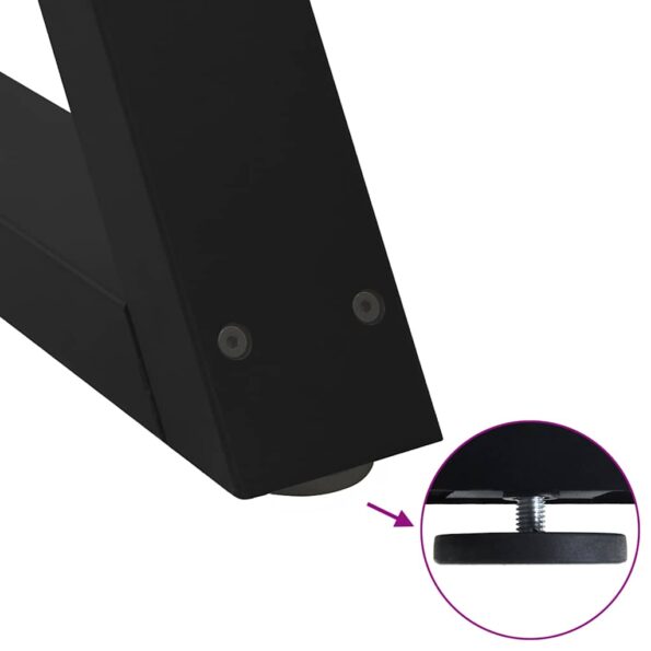 VXL8721102958892_g_en_hd_8.jpg vidaXL Nohy jedálenského stola 2 ks Čierna 70x(72-73,3) cm oceľ – Obrázok 9