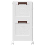 vidaXL stohovateľný úložný box kolesami 2vrstvový 28L 48,5x29,5x59,5cm – Obrázok 6