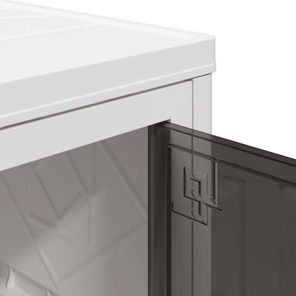 vidaXL stohovateľný úložný box s kolesami 2-poschodový 75L 64x40x76 cm – Obrázok 9