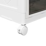 vidaXL stohovateľný úložný box s kolesami 2-poschodový 75L 64x40x76 cm – Obrázok 11