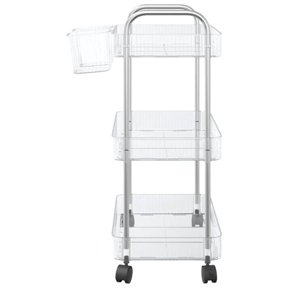 VXL8721102959264_g_en_hd_3.jpg VidaXL úložný vozík 3-poschodový priehľadný 37x28x68 cm akryl – Obrázok 5