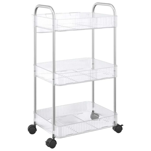 VXL8721102959264_g_en_hd_4.jpg VidaXL úložný vozík 3-poschodový priehľadný 37x28x68 cm akryl – Obrázok 6