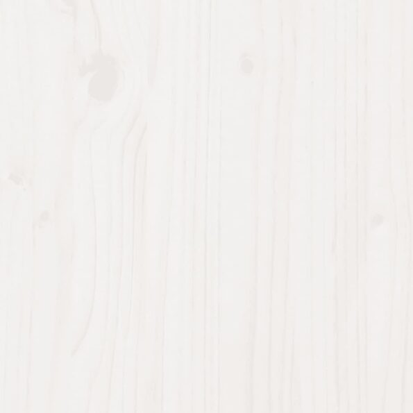 vidaXL Posteľný rám s čelom bez matraca biely 180x200 cm – Obrázok 11