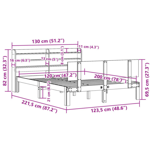 VXL8721102980817_g_en_hd_10.jpg vidaXL Posteľný rám s čelom 120x200 cm borovicový masív – Obrázok 12