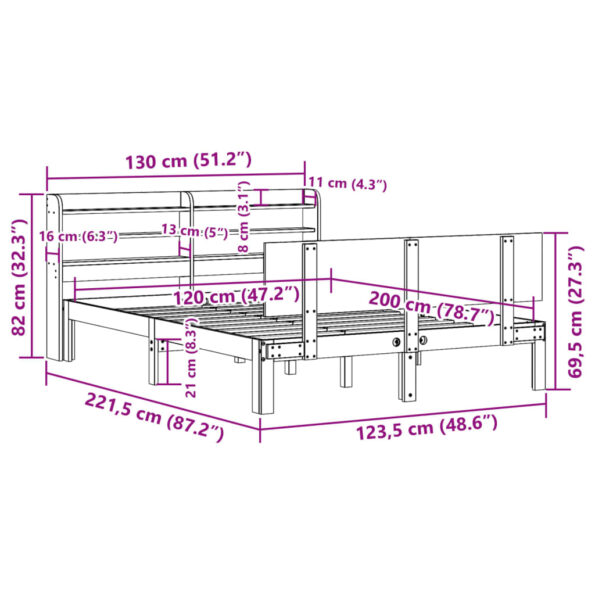 VXL8721102980824_g_en_hd_10.jpg vidaXL Posteľný rám s čelom biely 120x200 cm borovicový masív – Obrázok 12