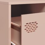 vidaXL TV skrinka ružová 202x39x43,5 cm oceľ valcovaná za studena – Obrázok 9