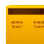 VidaXL Príborník horčicová žltá Oceľ valcovaná za studena – Obrázok 10