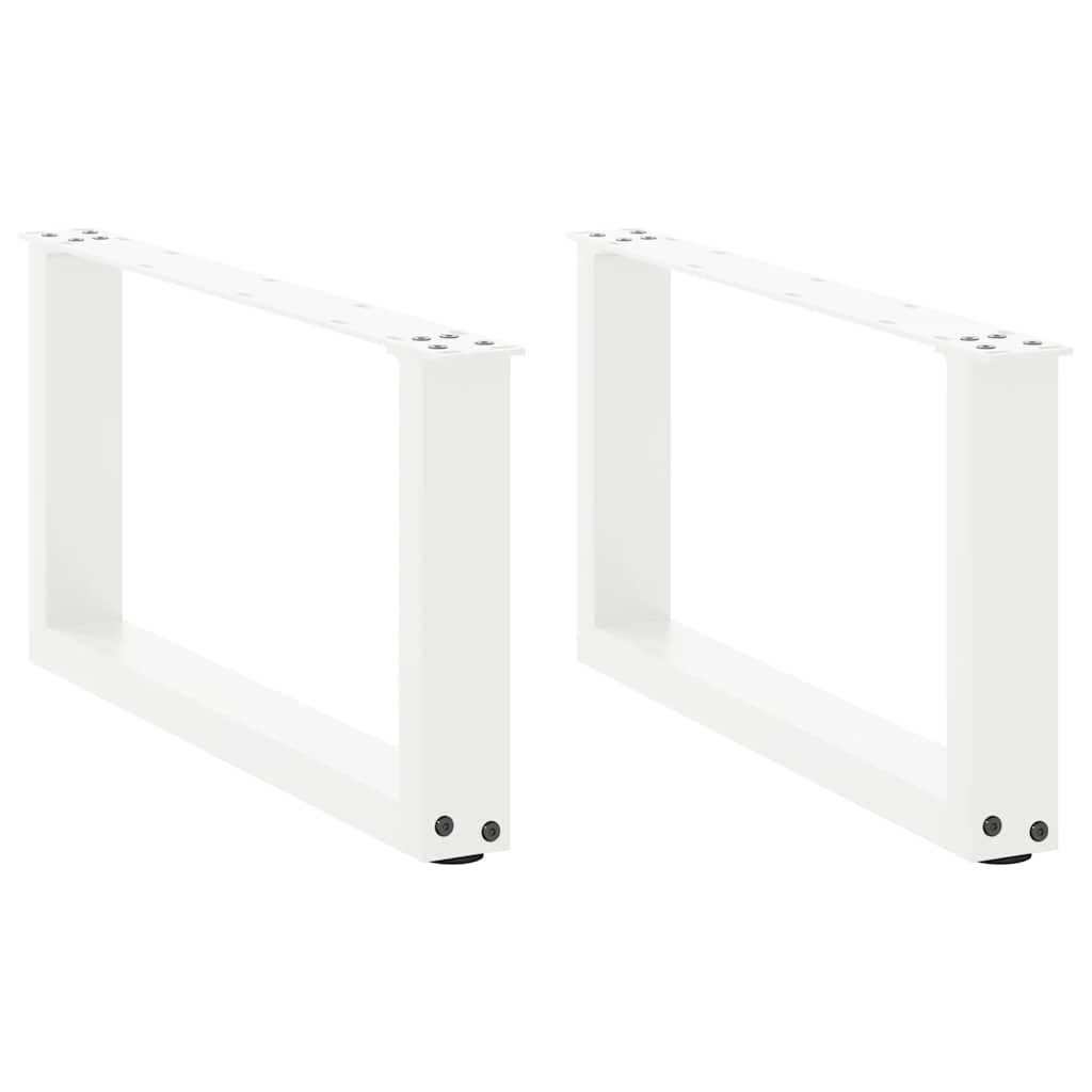 VXL8721158310842_a_en_hd_1.jpg vidaXL Nohy konferenčného stolíka v tvare U, 2 ks, biele, 70 x (30-31) cm, oceľové – Obrázok 1