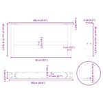 vidaXL Nohy konferenčného stolíka, prírodná oceľ, 2 ks, 60 x (30-31) cm, oceľ – Obrázok 10