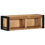VidaXL TV skrinka 80x30x25 cm Masívne hrubé drevo Mango