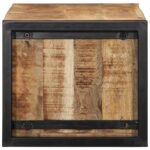 VidaXL TV skrinka 80x30x25 cm Masívne hrubé drevo Mango – Obrázok 3