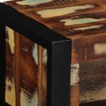 VidaXL TV skrinka Viacfarebná 80x30x25 cm Rekultivované masívne drevo – Obrázok 5