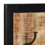 vidaXL Vešiak na kabáty 40x2x80 cm Masívne hrubé drevo Mango – Obrázok 5