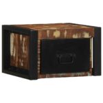 vidaXL Nočné skrinky 2 ks Viacfarebné Rekultivované masívne drevo – Obrázok 5