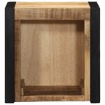 vidaXL nočné skrinky 2 ks 40x35x40 cm masívne hrubé drevo mango – Obrázok 5