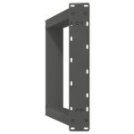 vidaXL Nohy jedálenského stola v tvare U 2 ks Antracit 50x(72-73) cm – Obrázok 7