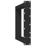 VidaXL Nohy jedálenského stola v tvare U 2 ks čierny 60x(72-73) cm – Obrázok 7