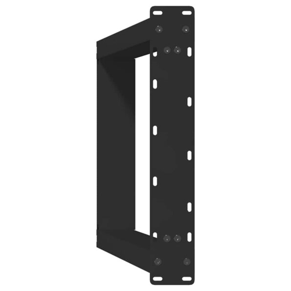 VidaXL Nohy jedálenského stola v tvare U 2 ks čierny 60x(72-73) cm – Obrázok 7