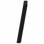 vidaXL Nohy k jedálenskému stolu v tvare U, 2 ks, čierne, 90 x (72-73) cm, oceľové – Obrázok 6