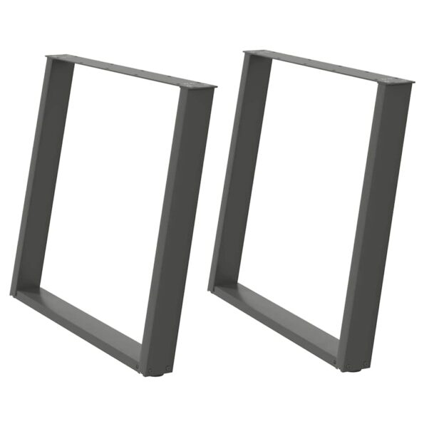 VXL8721158314628_g_en_hd_1.jpg vidaXL Nohy jedálenského stola v tvare U 2 ks Antracit 90x(72-73) cm – Obrázok 2