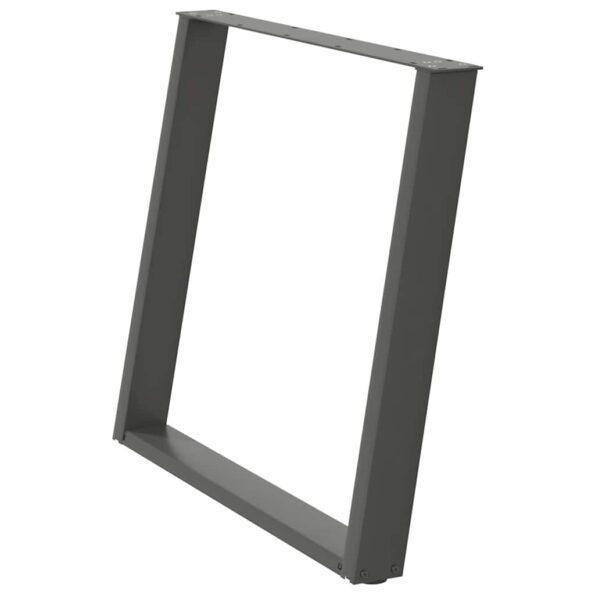 VXL8721158314628_g_en_hd_3.jpg vidaXL Nohy jedálenského stola v tvare U 2 ks Antracit 90x(72-73) cm – Obrázok 4