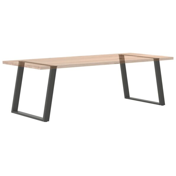 VXL8721158314628_g_en_hd_7.jpg vidaXL Nohy jedálenského stola v tvare U 2 ks Antracit 90x(72-73) cm – Obrázok 8