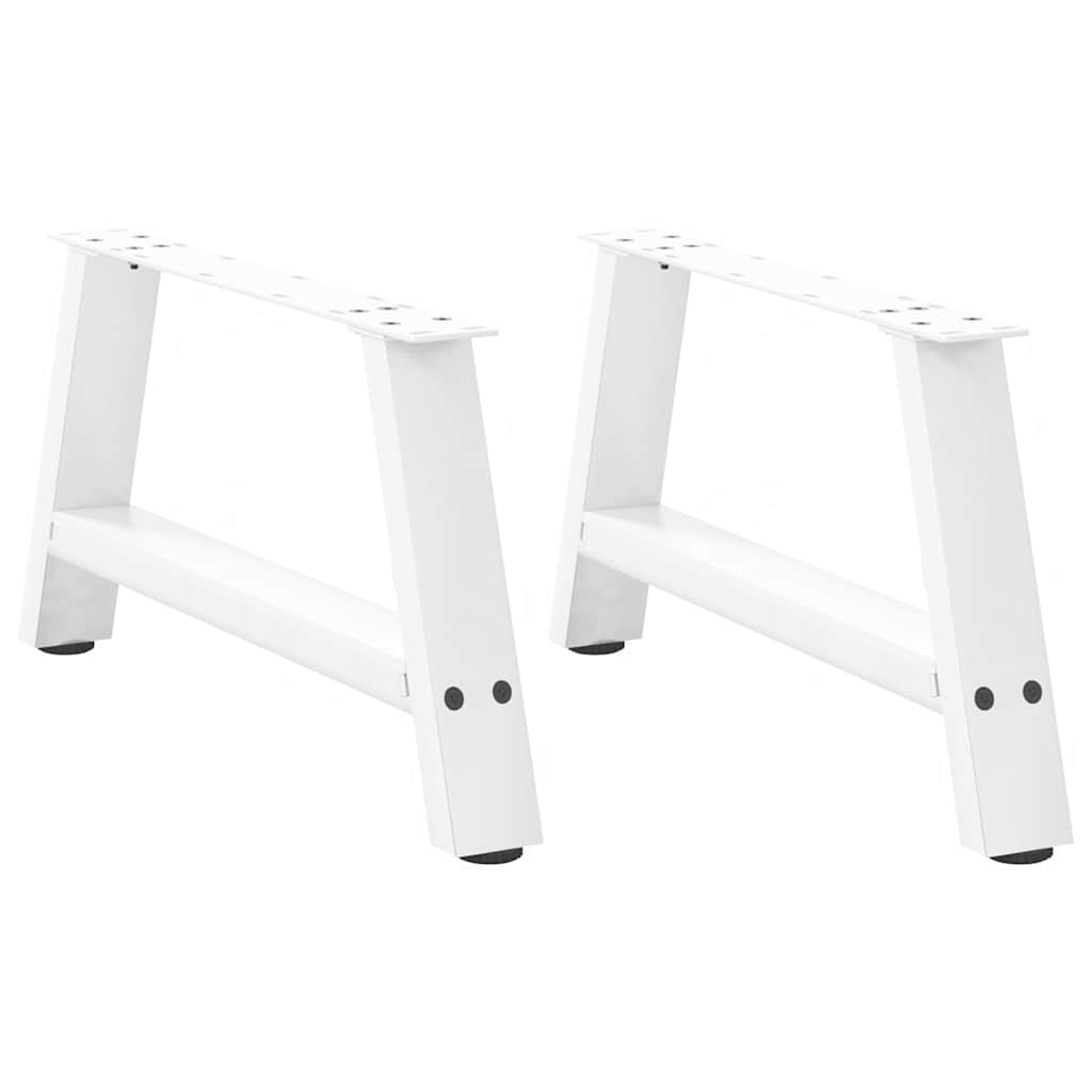 VXL8721158314819_a_en_hd_1.jpg vidaXL Nohy konferenčného stolíka v tvare A, 2 ks, biele, 60 x (30-31) cm, oceľové – Obrázok 1