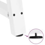 vidaXL Nohy konferenčného stolíka A-Shaped 2 ks Biela 70x(30-31) cm – Obrázok 9