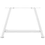 vidaXL Nohy konferenčného stolíka A-Shaped 2 ks Biela 60x(42-43) cm – Obrázok 5