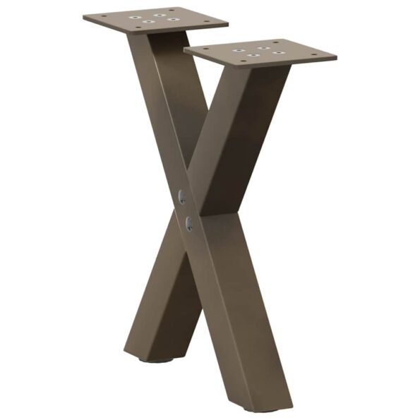 VXL8721158315311_a_en_hd_1.jpg VidaXL Nohy konferenčného stolíka v tvare X 2 ks 30x(30-31) cm oceľ – Obrázok 1