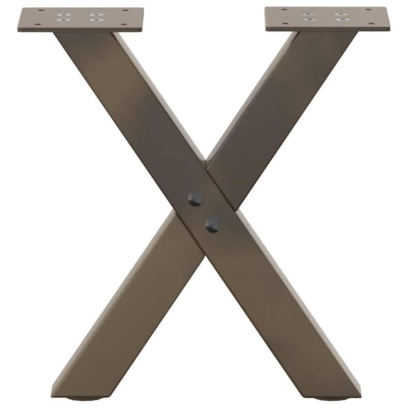 VXL8721158315311_g_en_hd_3.jpg VidaXL Nohy konferenčného stolíka v tvare X 2 ks 30x(30-31) cm oceľ – Obrázok 4