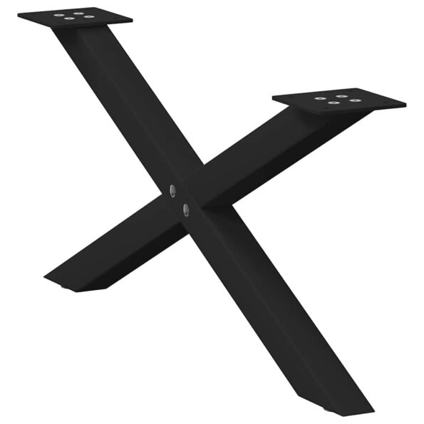 VXL8721158315441_g_en_hd_3.jpg vidaXL Nohy konferenčného stolíka X-Shaped 2 ks Čierna 70x(30-31) cm – Obrázok 4