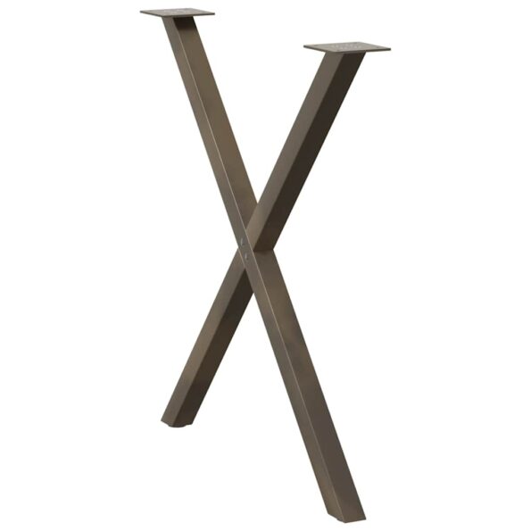 VXL8721158315793_g_en_hd_3.jpg vidaXL Nohy jedálenského stola v tvare X 2 ks 70x(72-73) cm oceľ – Obrázok 4