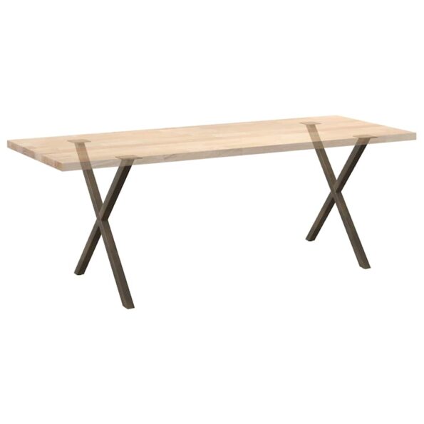 VXL8721158315793_g_en_hd_7.jpg vidaXL Nohy jedálenského stola v tvare X 2 ks 70x(72-73) cm oceľ – Obrázok 8