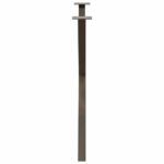 vidaXL Nohy jedálenského stola v tvare X 2 ks 90x(72-73) cm oceľ – Obrázok 6