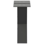 vidaXL Nohy konferenčného stolíka v tvare X, 2 ks, antracitové, 40 x (30-31) cm, oceľ – Obrázok 6