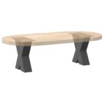 vidaXL Nohy konferenčného stolíka v tvare X, 2 ks, antracitové, 40 x (30-31) cm, oceľ – Obrázok 8