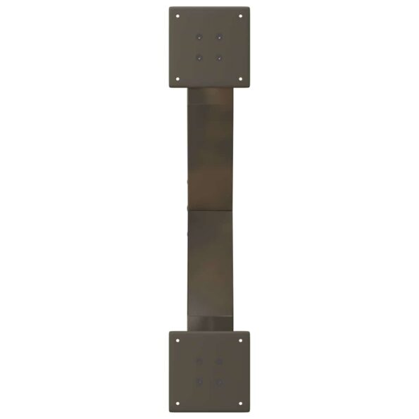 VidaXL Nohy konferenčného stolíka v tvare X 2 ks 70x(30-31) cm oceľ – Obrázok 7