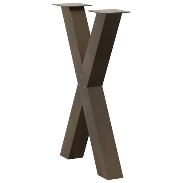 VXL8721158316356_g_en_hd_3.jpg vidaXL Nohy jedálenského stola v tvare X 2 ks 60x(72-73) cm oceľ – Obrázok 4