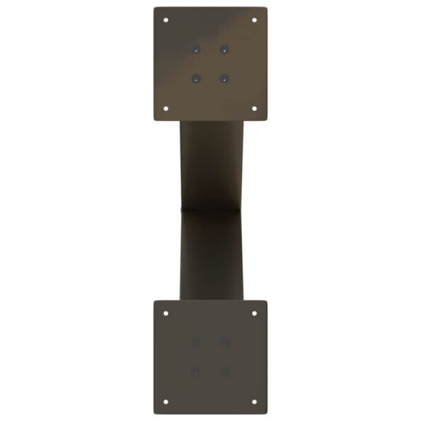 VXL8721158316356_g_en_hd_6.jpg vidaXL Nohy jedálenského stola v tvare X 2 ks 60x(72-73) cm oceľ – Obrázok 7