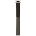 vidaXL Nohy k jedálenskému stolu v tvare X, 2 ks, prírodná oceľ, 70 x (72-73) cm, oceľ – Obrázok 6