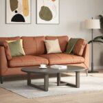vidaXL Nohy konferenčného stolíka v tvare T, 2 ks, čierne, 70x25x(30-31) cm, oceľové – Obrázok 2
