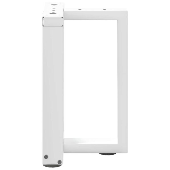 vidaXL Stolové nohy na konferenčný stolík v tvare T 2 ks biela oceľ – Obrázok 5