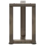 VidaXL Nohy konferenčného stolíka v tvare T 2 ks 28x25x(42-43) cm oceľ – Obrázok 6