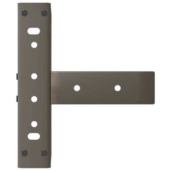 VidaXL Nohy konferenčného stolíka v tvare T 2 ks 28x25x(42-43) cm oceľ – Obrázok 7